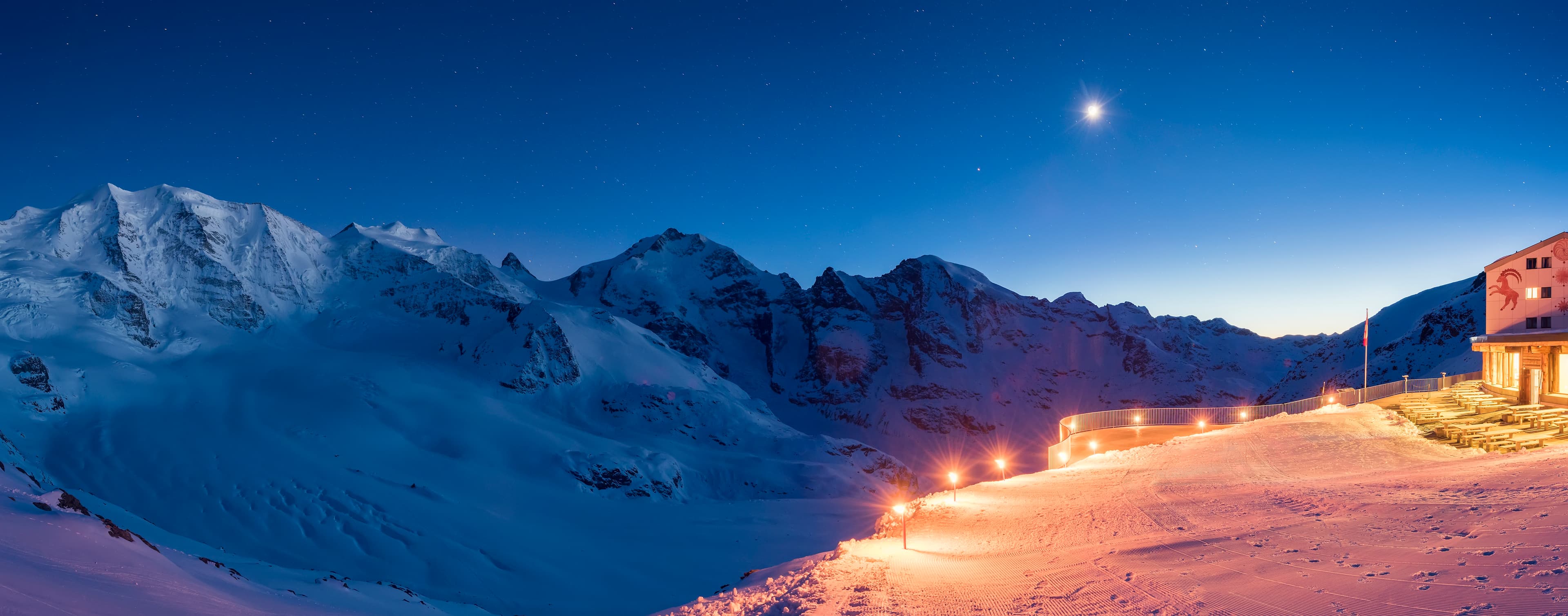 Vollmondskifahren Diavolezza